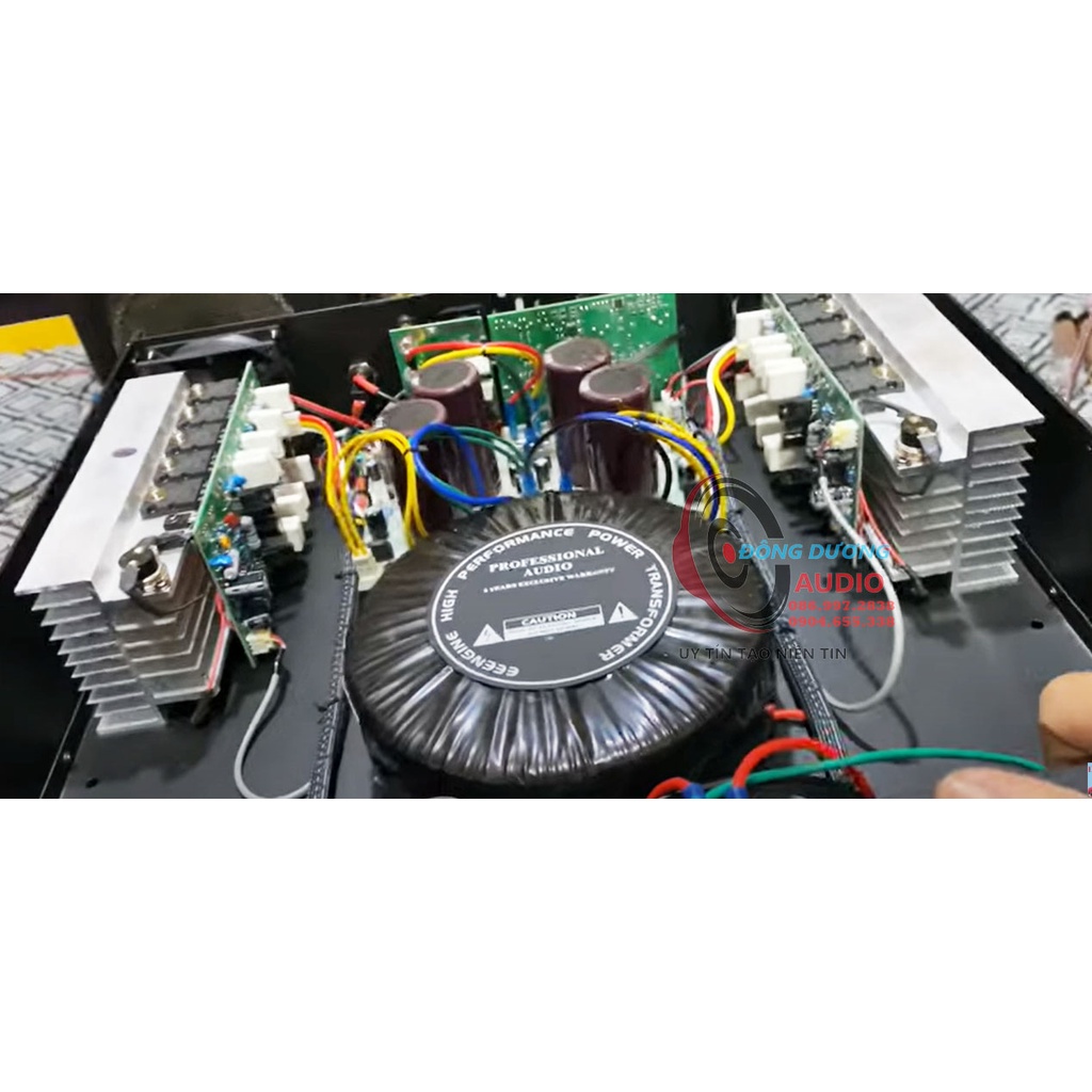 CỤC ĐẨY GIA ĐÌNH NEX AUCOUSTIC PN550 - 20 SÒ 2 KÊNH - ĐẨY CÔNG SUẤT 20 SÒ - CỤC ĐẨY 2 KÊNH