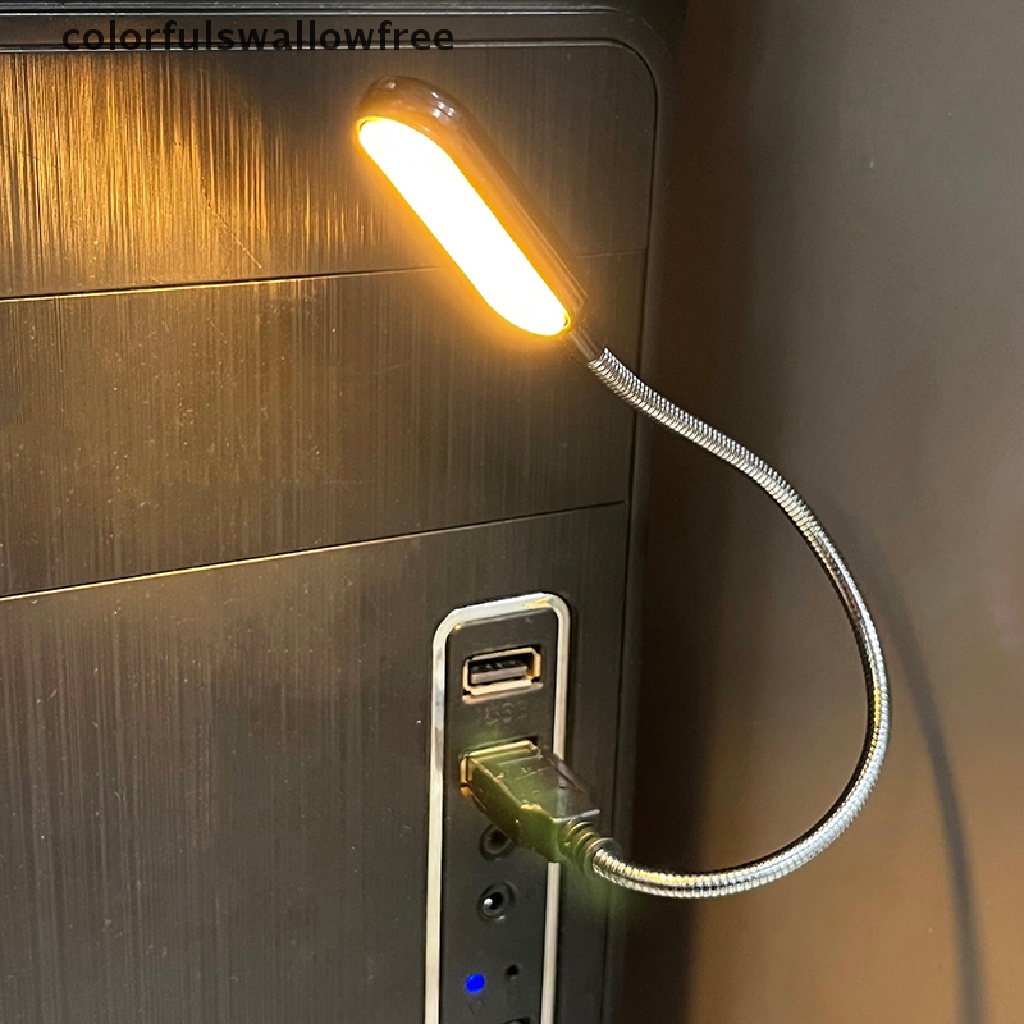 Đèn LED USB Mini Nhiều Màu Sắc Để Bàn Cho PC ABC