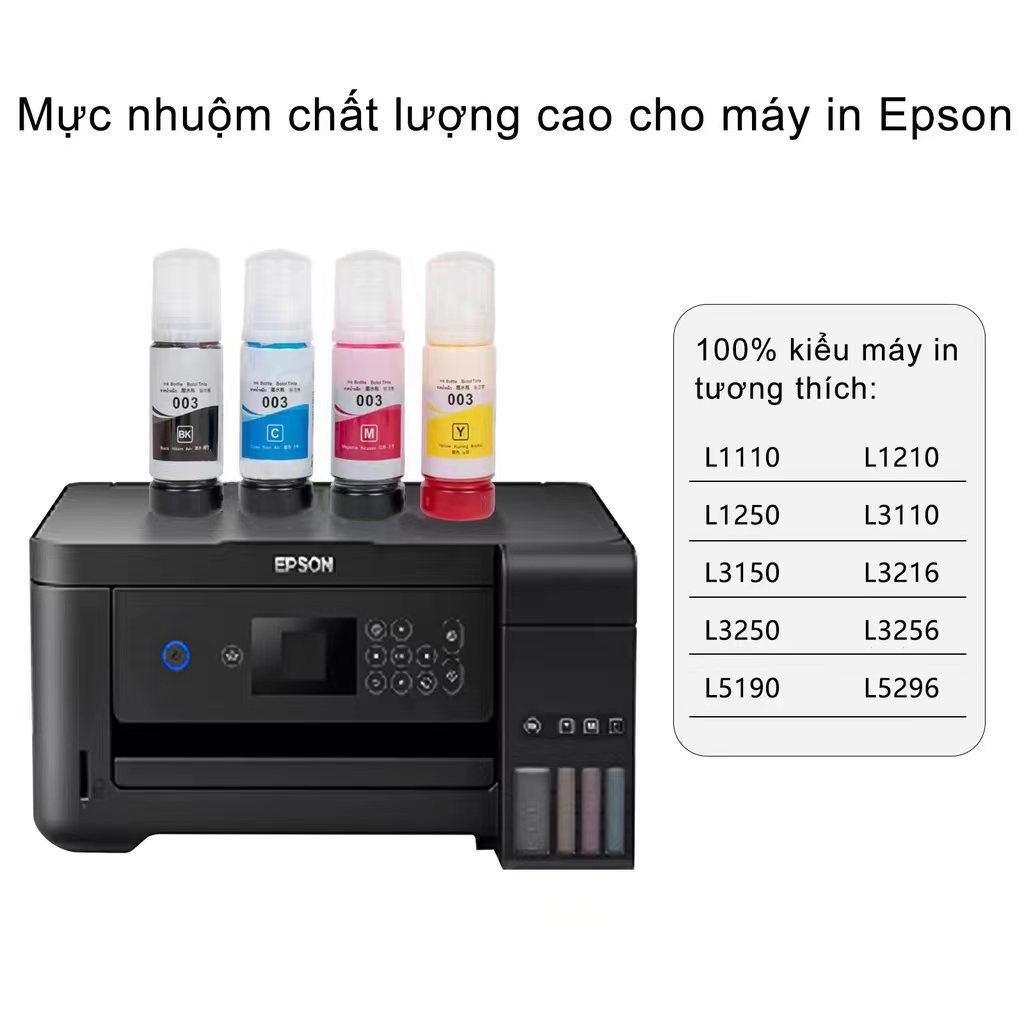 Mực Epson 003 - Mực Epson L1110 / L3110 / L3150 / L1110 / L5190