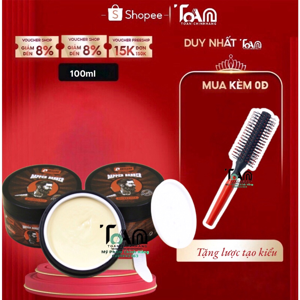 Sáp Vuốt Tóc Dành Cho Nam DAPPER BARBER
