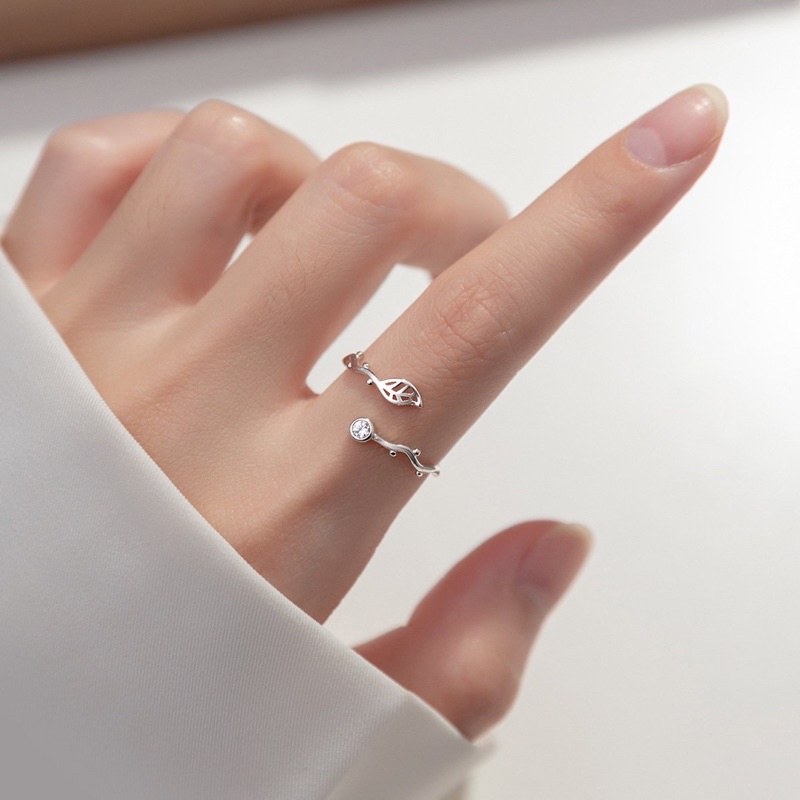 Nhẫn bạc 925 CAO CẤP Thái Lan cá tính dành cho nữ - Twinkle silver