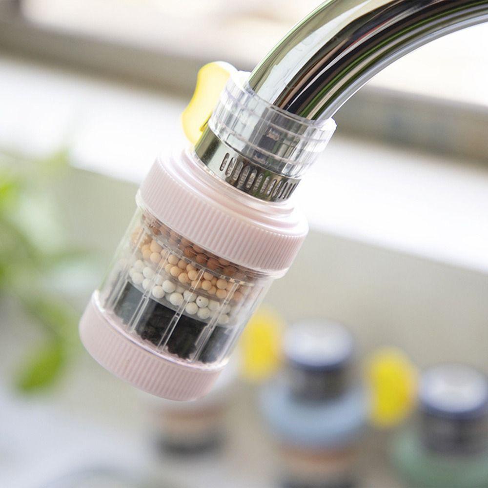 UUMIR Đầu lọc vòi nước bồn rửa 6 lớp linh hoạt chống văng tiết kiệm nước điều chỉnh được độ sâu đa năng