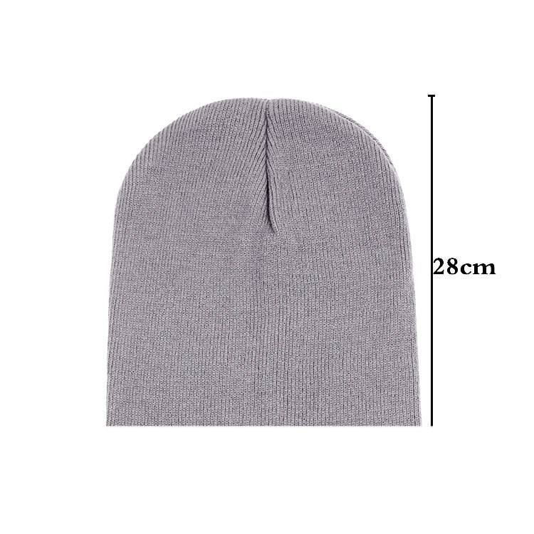 Mũ Len Tròng Đầu Màu Sắc Ngọt Ngào Phong Cách Harajuku Đường Phố Cho Nam Và Nữ