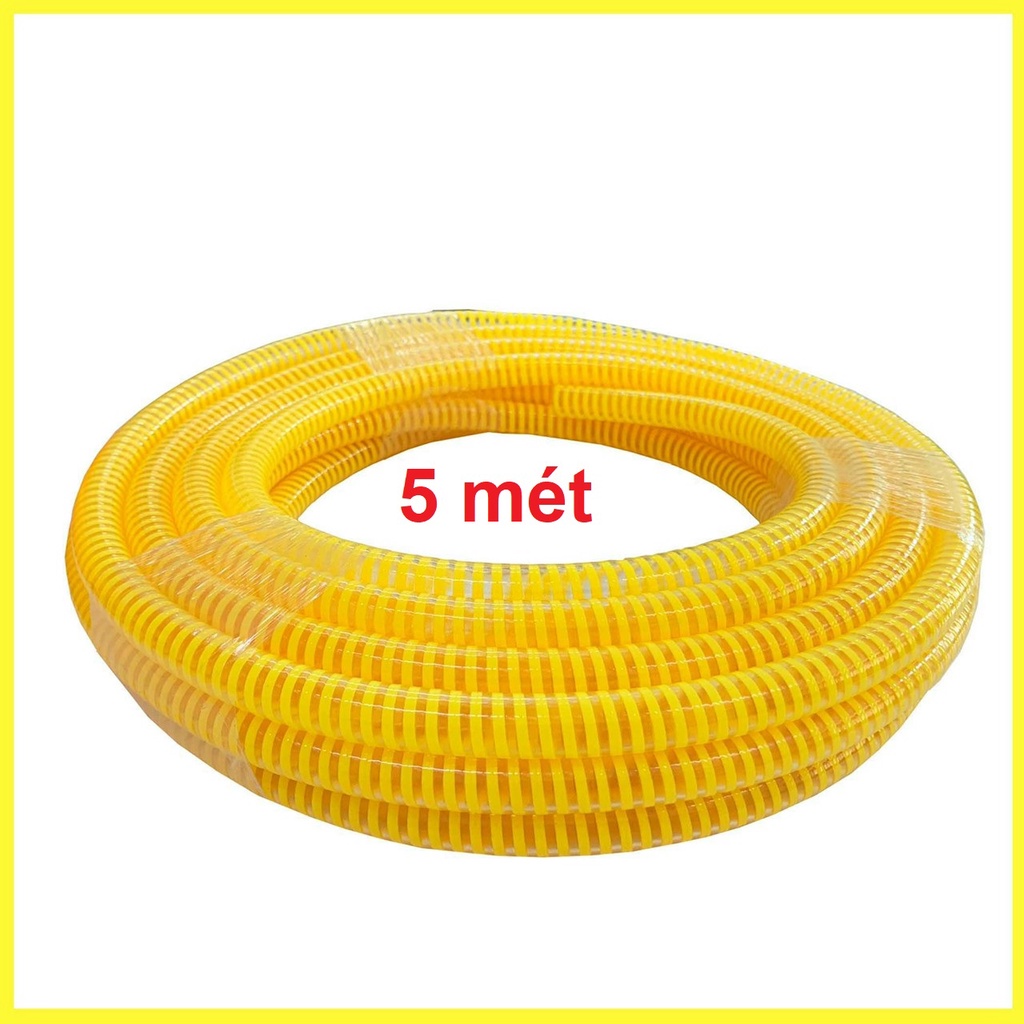 Combo Dây cấp nước chống cúp, chống xoắn - dây hút nước đầu vào máy rửa xe