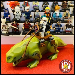 Đồ chơi xếp hình - quái vật dewback + mini - pg634 - star war - thú to !