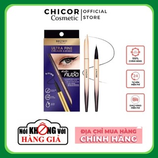 Bút kẻ mắt nước Browit Nongchat Ultra Fine Eyeliner 0.01mm
