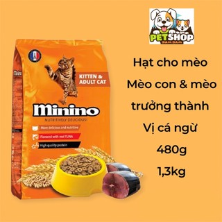 Thức ăn mèo mọi lứa tuổi Minino(1,3kg)