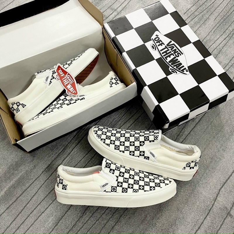 Giày Vans LV Chuẩn 1:1 Thể Thao Nam Nữ Full Box size 36 đến 43