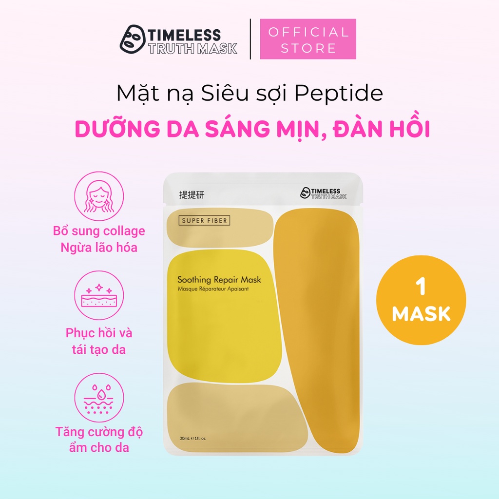 Mặt nạ siêu sợi bổ sung Collagen Timeless Truth Mask (1 tấm x 30ml)