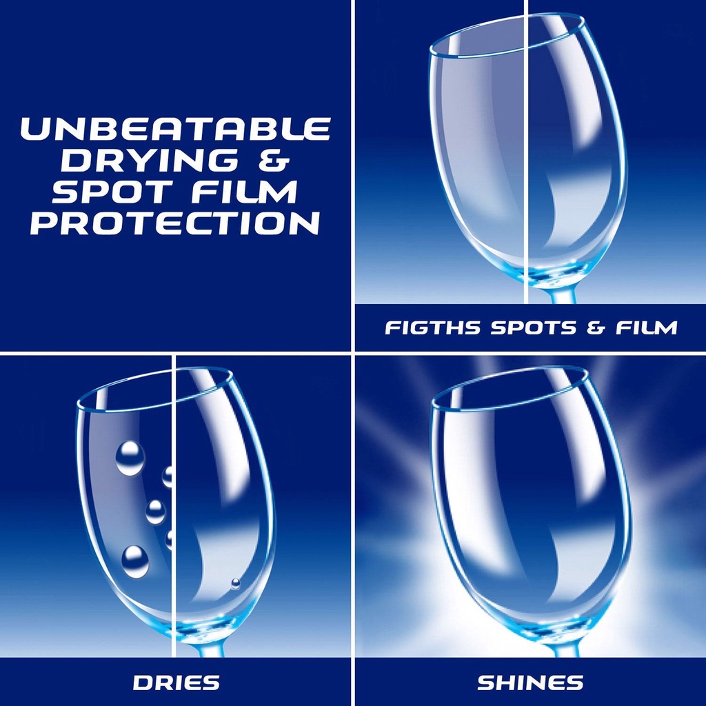 Viên rửa bát Finish Quantum Ultimate 100 viên hương chanh - Nhập Khẩu Chính Hãng