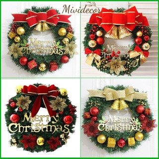 Vòng nguyệt quế 40cm trang trí Noel giáng sinh tết dương lịch