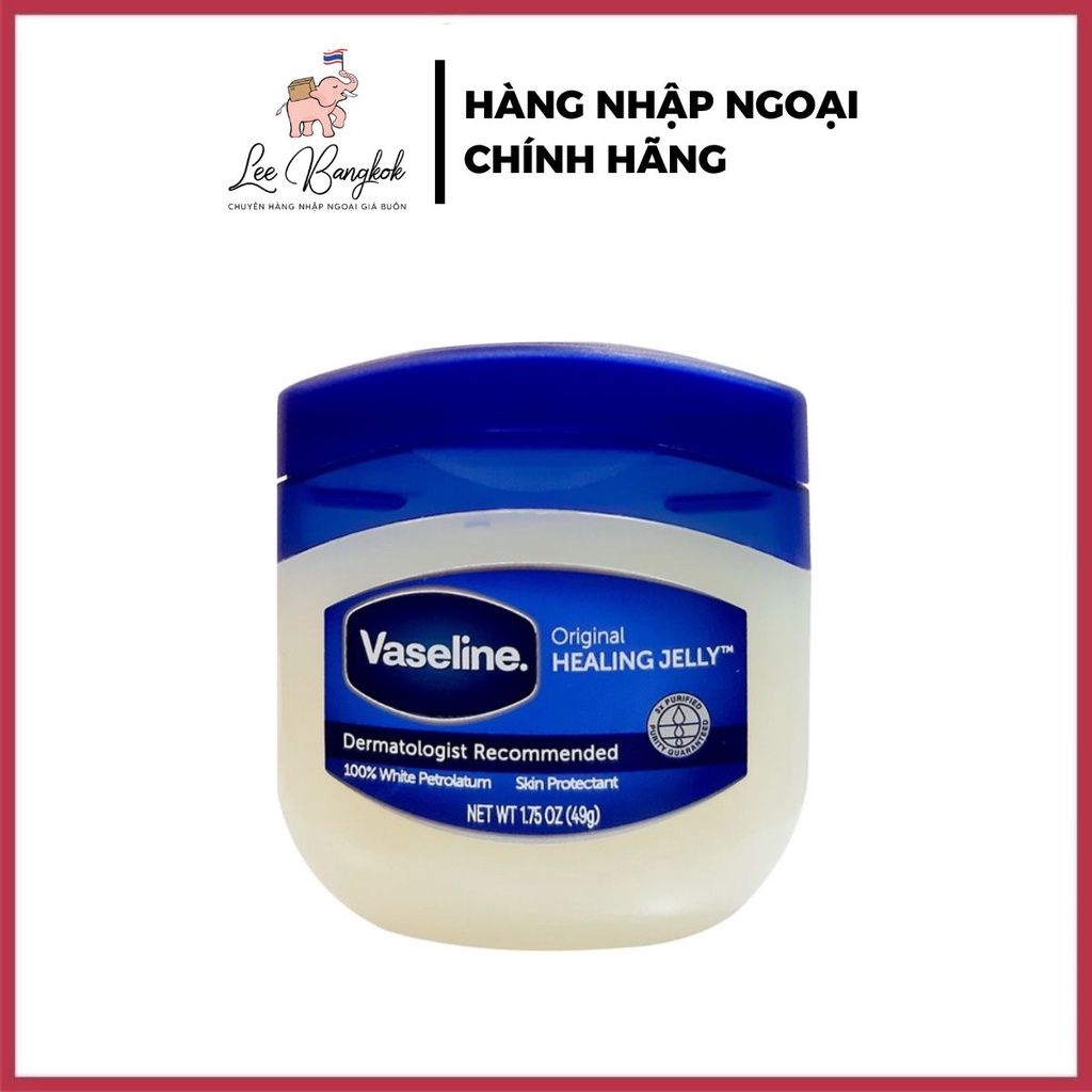 Sáp dưỡng ẩm đa năng VASELINE 100% Pure Petroleum Jelly Original Mỹ 49g