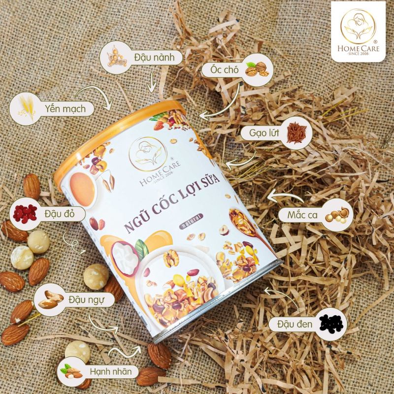 Ngũ cốc lợi sữa (kết hợp nhiều hạt bổ dưỡng) sữa nhiều đặc thơm