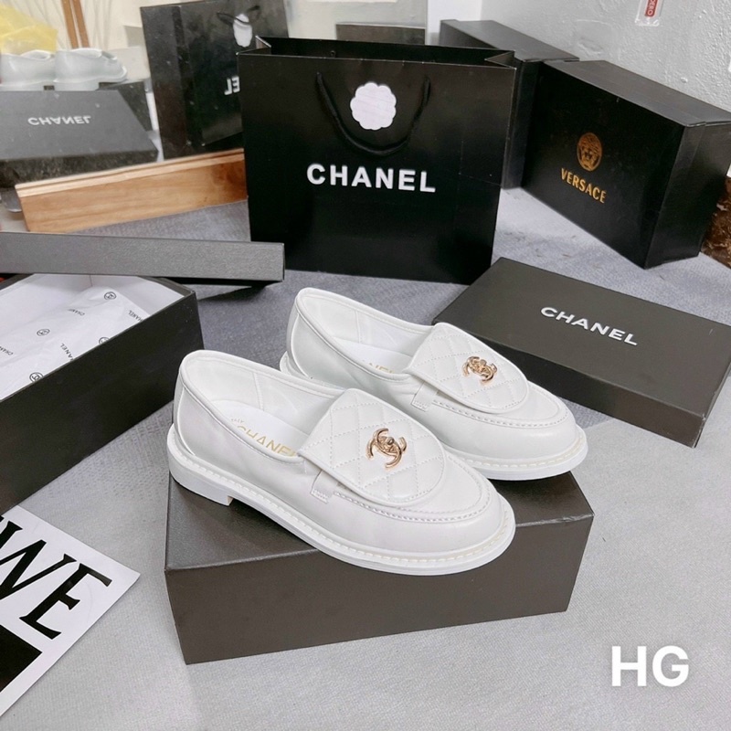 👠👠👠💓💕Búp bê C.H.A.N.L hảng cao cấp lên chân siêu đẹp, đế khắc logo Fullbox Qccc Size: 35-38 M58