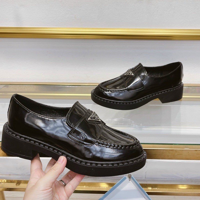 Giày Oxford Nữ Đế Nhẹ Phong Cách Korea Chất Lượng Da Bóng Mềm Siêu Nhẹ Cá Tính Đường Phố Sành Điệu