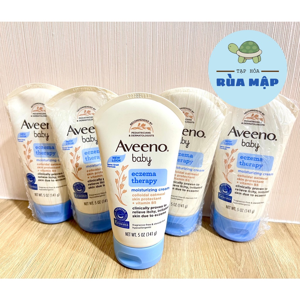 Kem bôi chàm cho bé Aveeno Baby Eczema Therapy (Bill US, date xa)