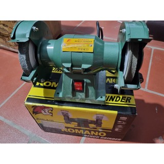 Máy mài hai đá ROMANO đá125mm - Máy mài 2 đầu tặng 2 đá hàng chất lượng bảo hành 6 tháng
