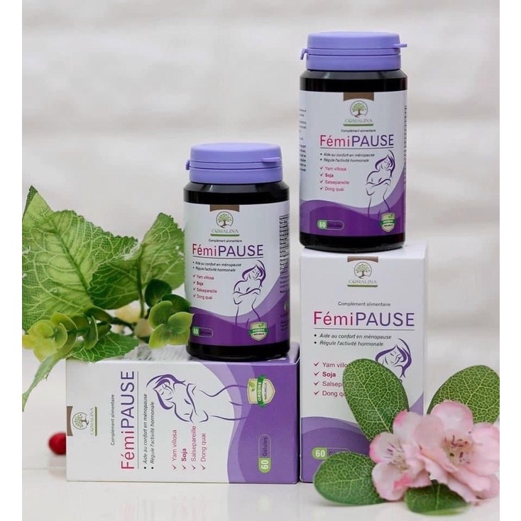 Femi Pause- Giúp cân bằng nội tiết tố nữ, Hỗ trợ làm giảm các triệu chứng do suy giảm nội tiết tố,tăng cường sinh lý nữ