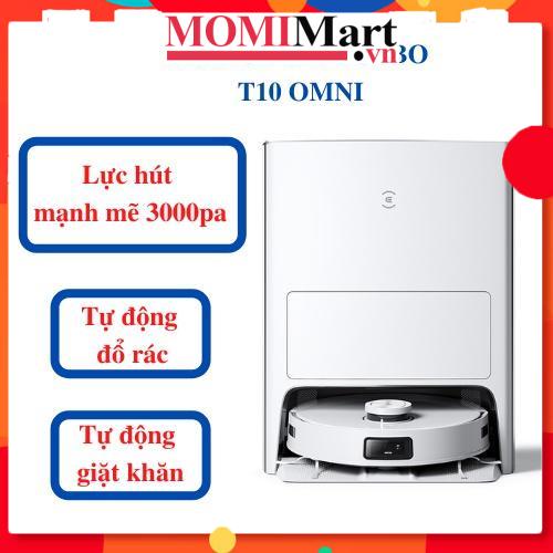 [BẢN QUỐC TẾ] Robot Hút Bụi Lau Nhà Ecovacs DEEBOT T10 Omni - Mới ra mắt 2022