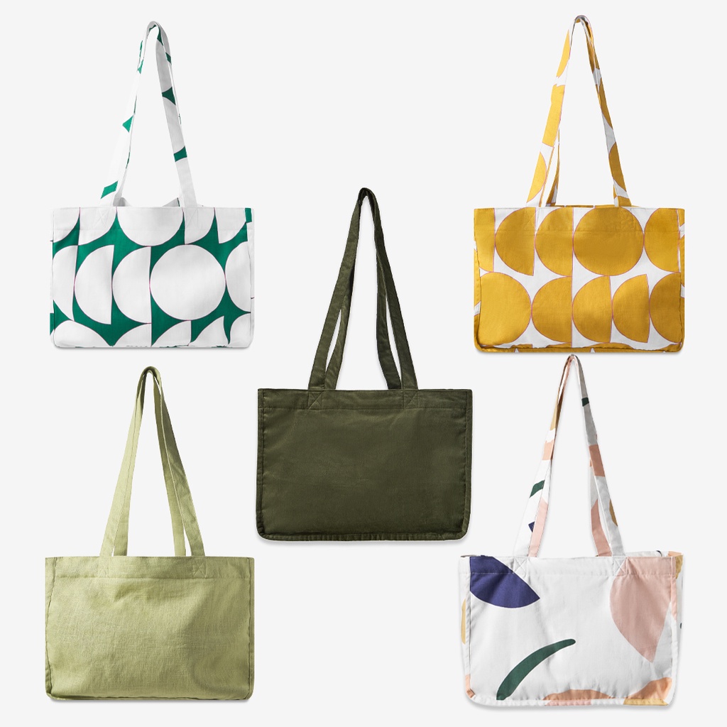 Túi basic vải mềm, quai đeo một bên dài