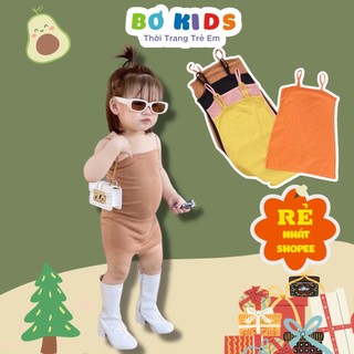 Váy body 2 dây bé gái VAY010