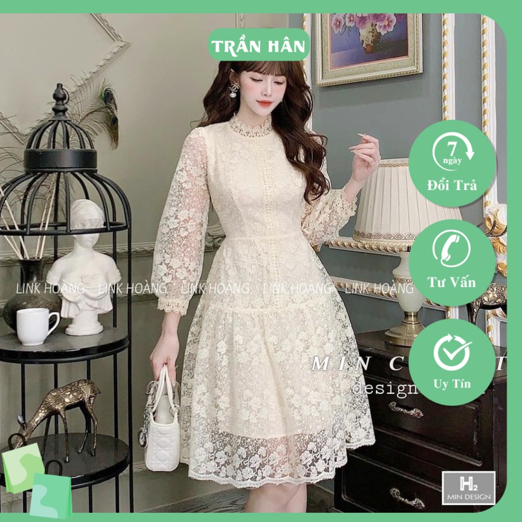 ĐẦM REN TAY BÈO DÀI 3007683