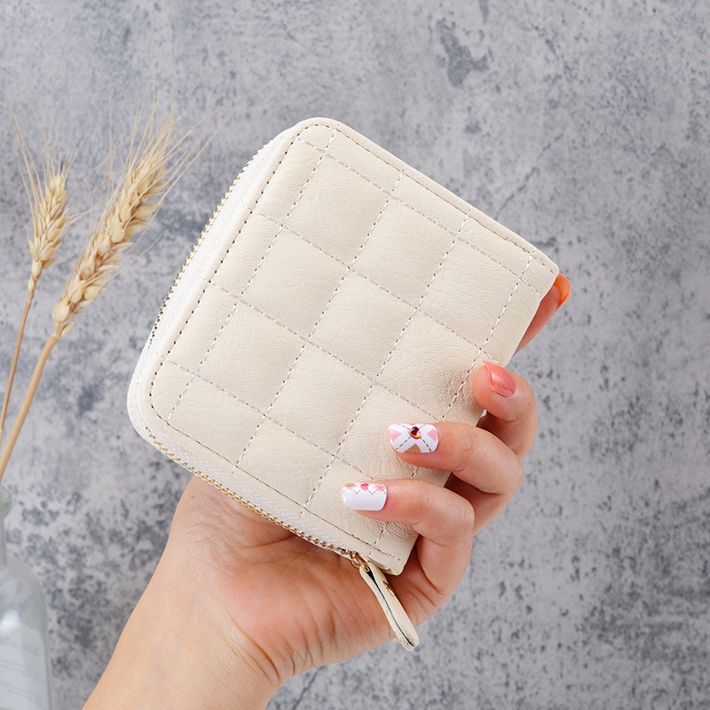 Ví Mini Có Khóa Kéo Thời Trang Cho Nữ