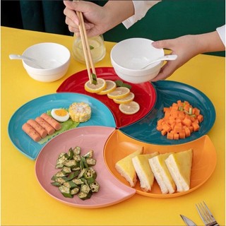 Đĩa nhựa đựng thức ăn hình vỏ sò – đĩa nhựa vỏ sò độc lạ