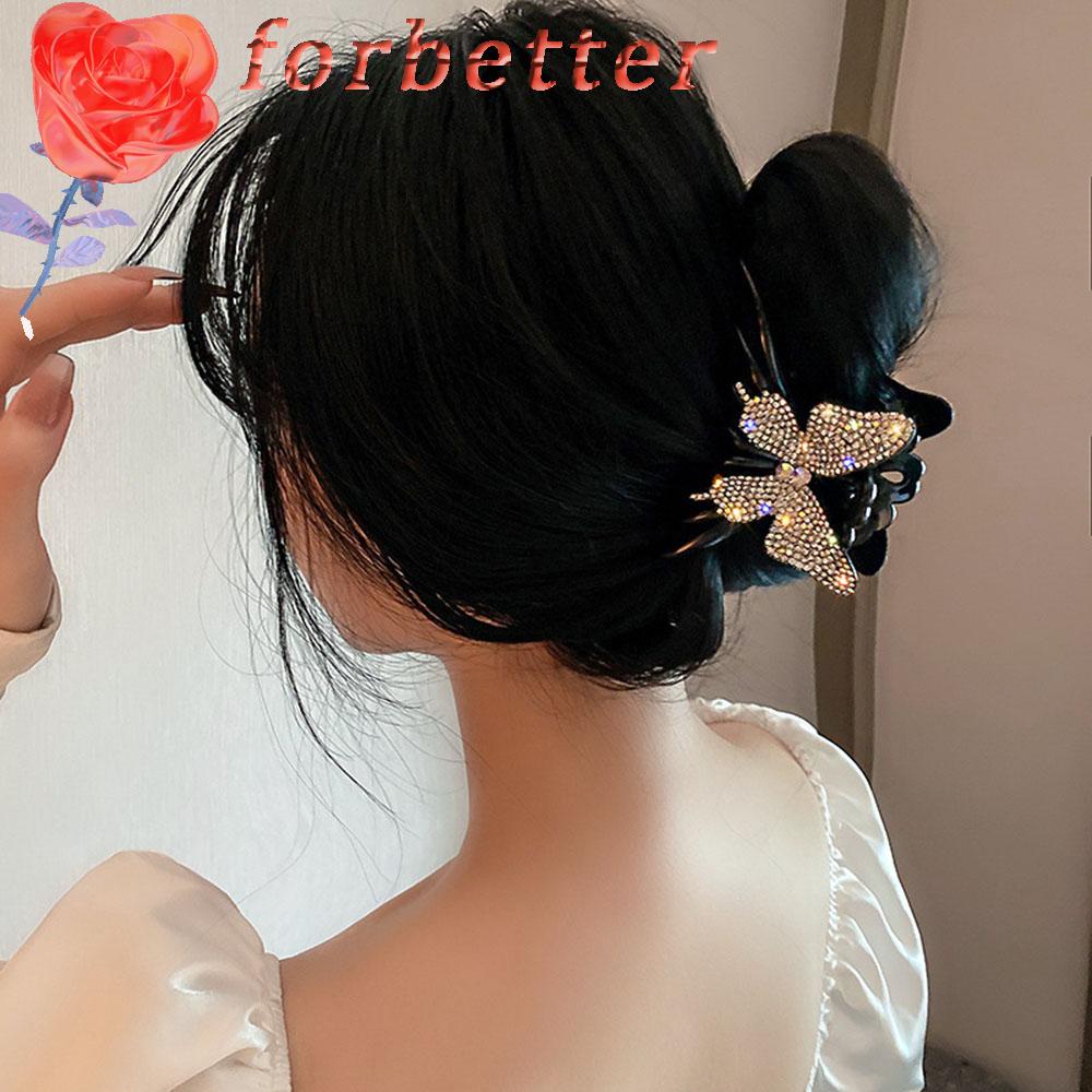 Kẹp Tóc Càng Cua Acrylic Nhiều Màu Sắc Phong Cách Hàn Quốc Đơn Giản Cho Nữ