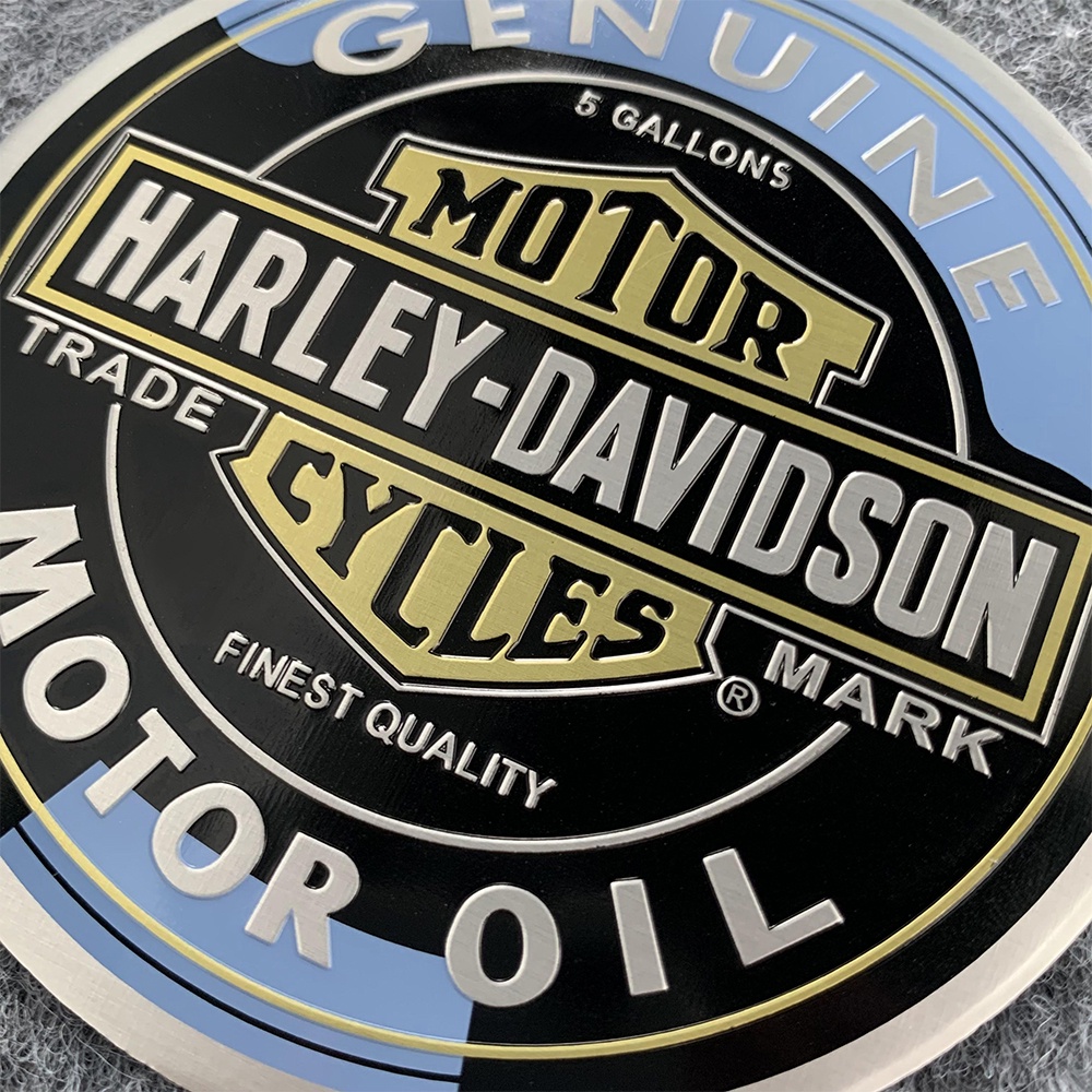 Decal Nhôm Dán Trang Trí Xe Mô Tô Harley