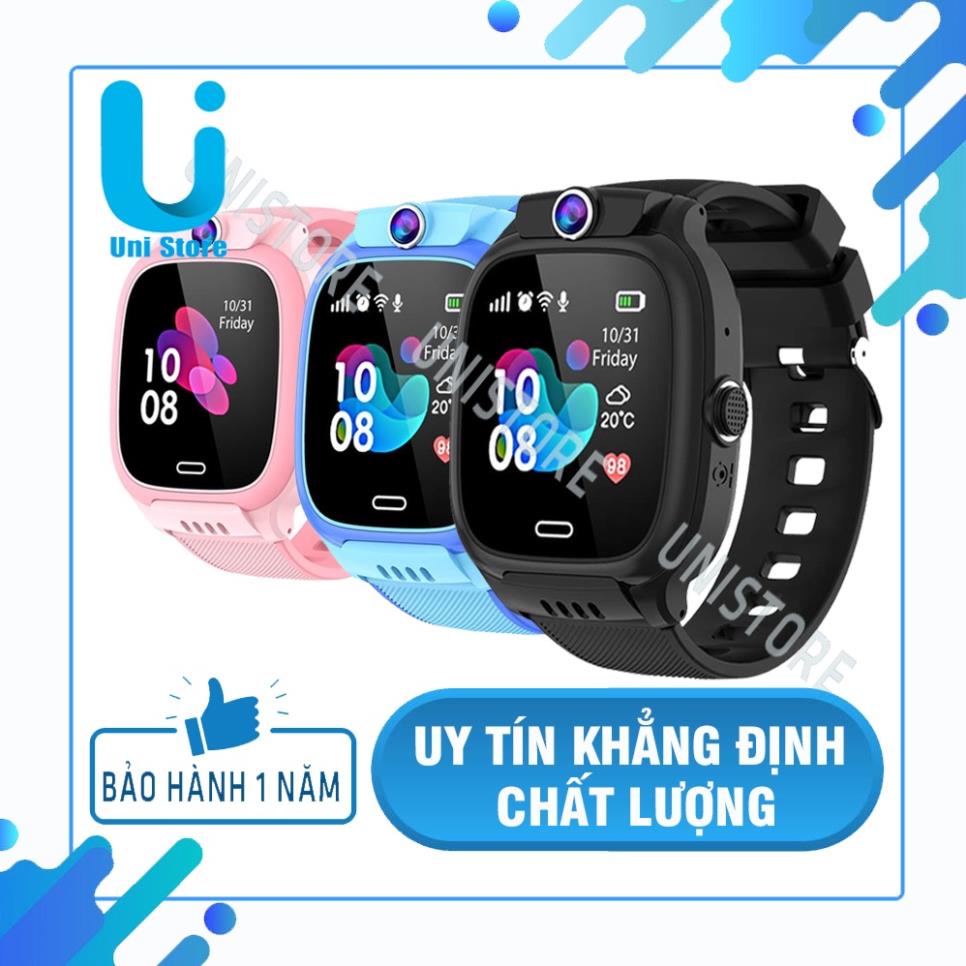 Đồng Hồ Thông Minh Lắp Sim Nghe Gọi - Định Vị Cảnh Báo Nguy Hiểm Cho Bé Chống Nước PX7 Có Tiếng Việt Cao Cấp