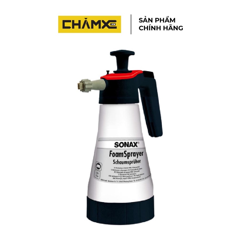 Bình Xịt Bọt Tuyết Rửa Xe Cầm Tay - Sonax Foam Sprayer 1l