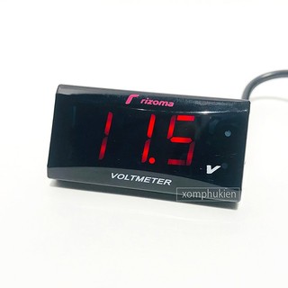 Đồng Hồ  Báo Volt Ắc Quy Xe Máy 12V [ Mẫu V01 ]