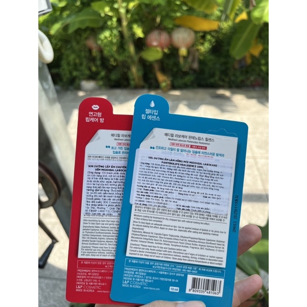 Son dưỡng môi Mediheal 10ml Cấp nước C Môi nứt Sáp dưỡng môi Môi sẫm màu Môi nứt Sáp dưỡng môi