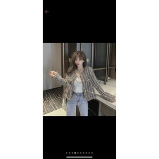 Thanh lý áo dạ tweed ngắn như hình