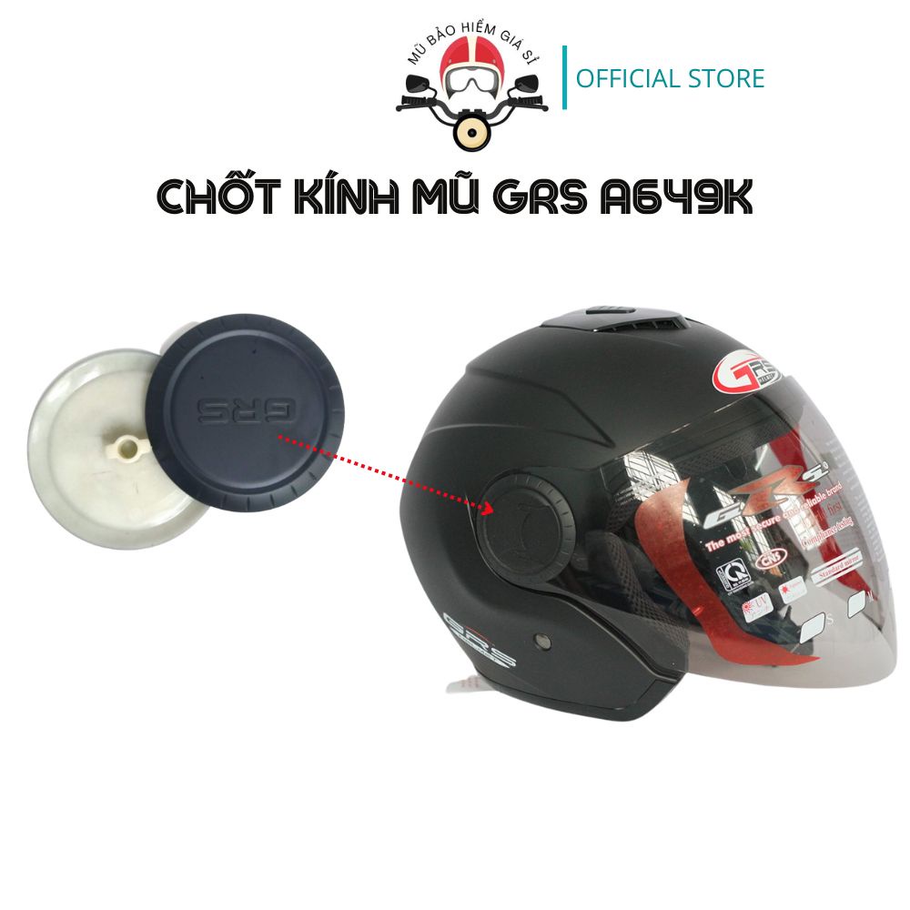 Kính rời thay thế cho mũ bảo hiểm GRS A649k