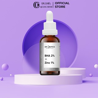  Serum BHA 2% + ZinC 1% DrCeutics Giảm Mụn Và Giảm Sưng Mụn 30ml 