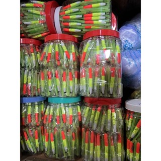 HỘP 100 BỘ PHAO CHÌ LƯỠI CÂU CÁ RÔ, CHÉP, TRÊ, TRA