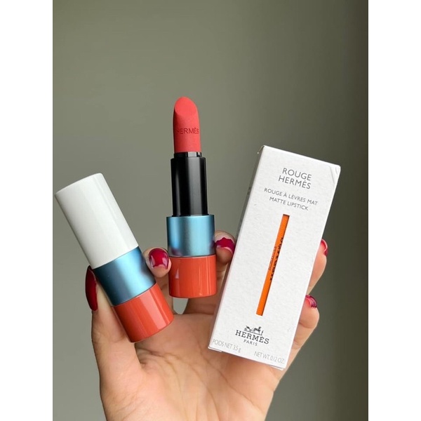 Son Hermes 76 Rouge Cinabre Màu Đỏ thuần – Limited Edition 2022