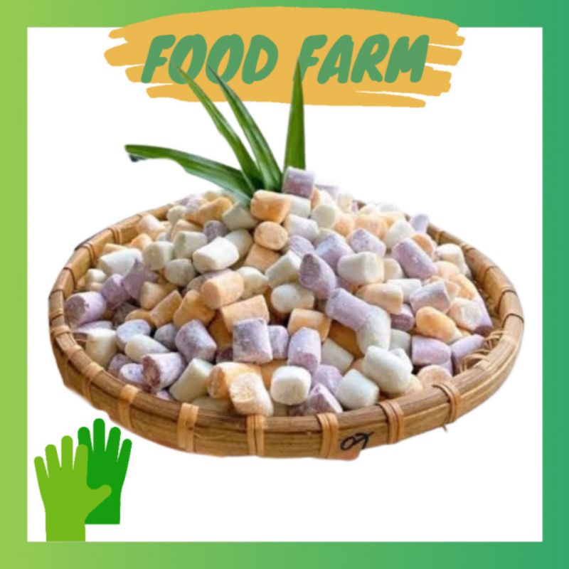 Thạch khoai dẻo topping chè trà sữa 500g