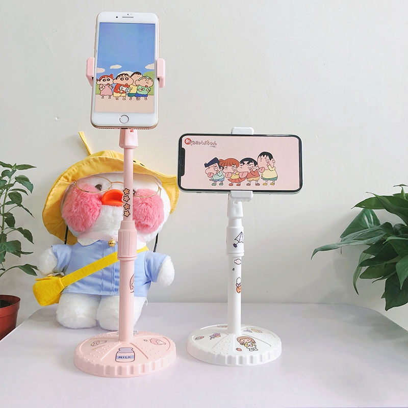 Giá Đỡ Điện Thoại Để Bàn Nâng Trái Tim Cô Gái Phong Cách Hàn Quốc Dễ Thương Dùng Khi Trực Tuyến / Xem TV