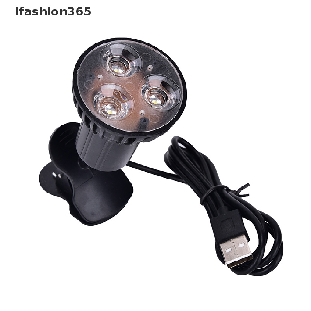 Đèn LED 3 Bóng Siêu Sáng Có Kẹp Linh Hoạt Gắn Laptop PC Notebook