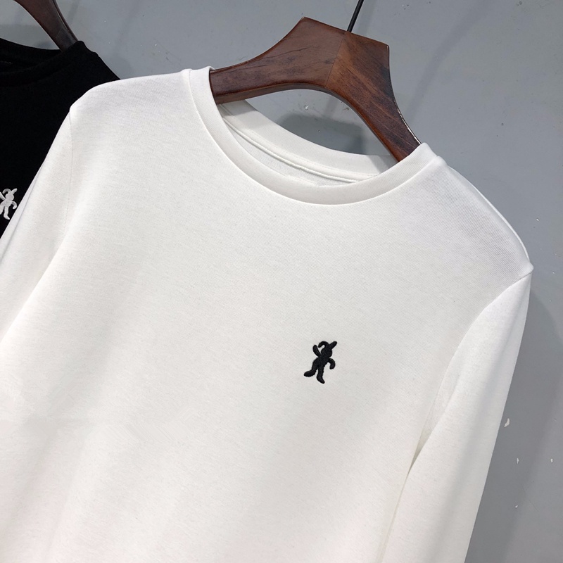 NRVP Áo Thun Nữ Dài Tay Dáng Rộng Phong Cách Hàn Quốc Thời Trang Mới 2023