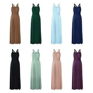 Đầm Maxi Nhiều Cách Mặc Cho Phù Dâu
