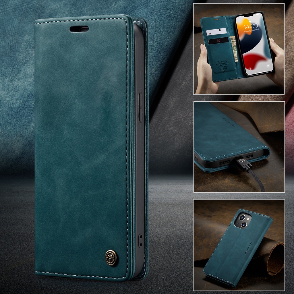 Cho OPPO Reno 10 Pro 5G A78 Reno 8T A77s Reno 8/8 Z Pro A57 A96 Reno 7/7 Z A76 A95 A74 Ốp Điện Thoại Dạng Ví Chống Sốc Ốp lưng