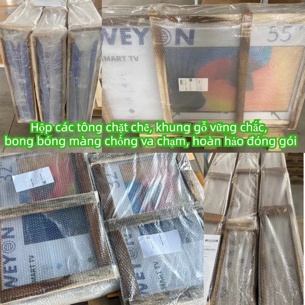 TV thông minh WEYON 55/50/43/32 inch Android 11.0 TV viền mỏng -Hàng chính hãng-3 years warranty