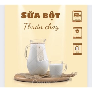 Sữa dinh dưỡng thuần chay không đường gói 500gr