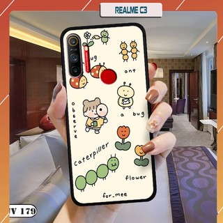 Ốp lưng nhám cho điện thoại Realme C3