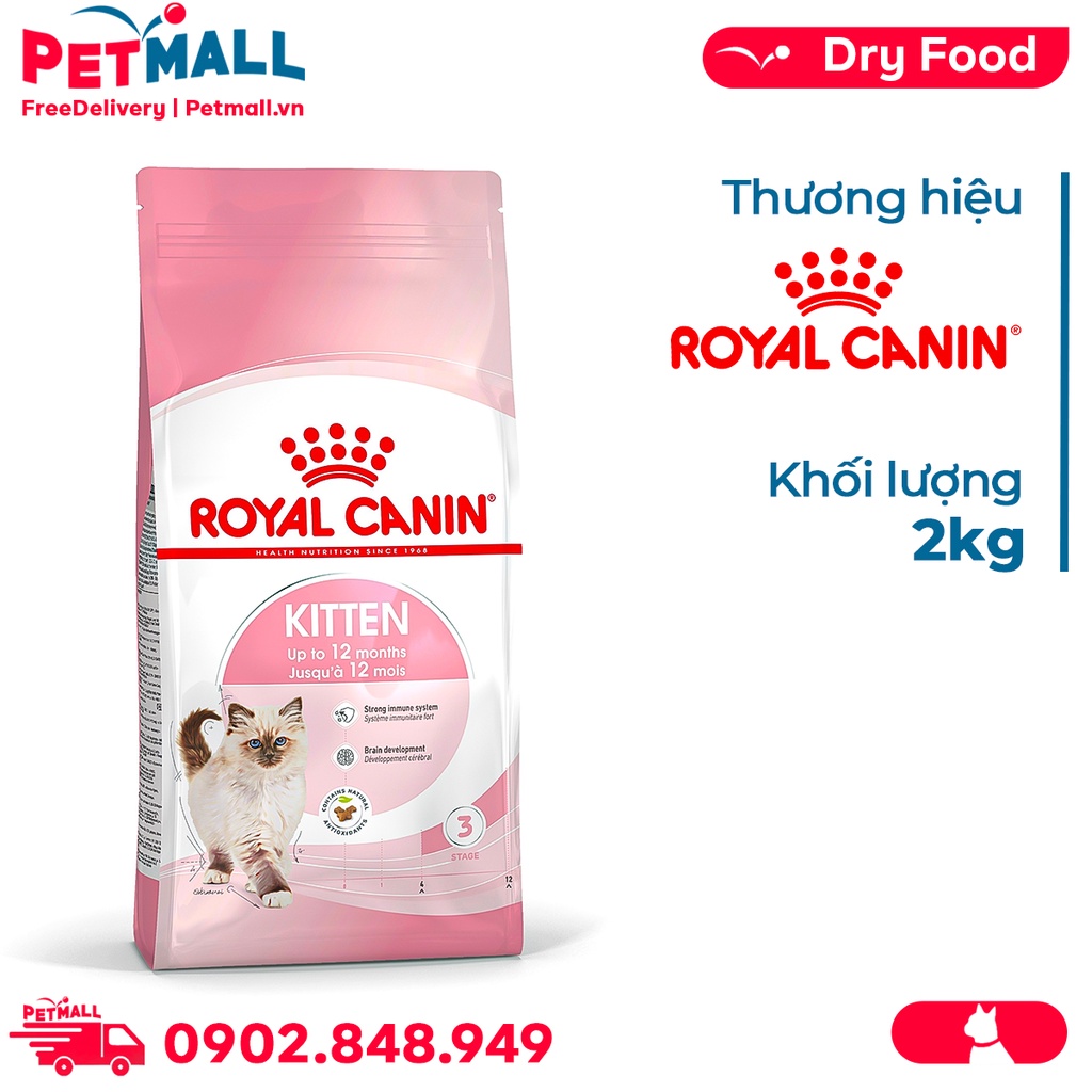 Thức ăn mèo Royal Canin KITTEN 2kg Petmall