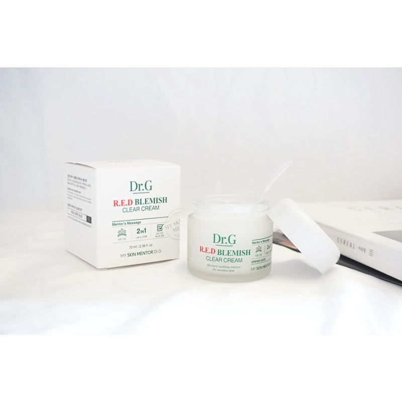 Kem dưỡng Dr.G DrG Red Blemish Clear Soothing Cream 70ml (Bill Hàn) | BigBuy360 - bigbuy360.vn